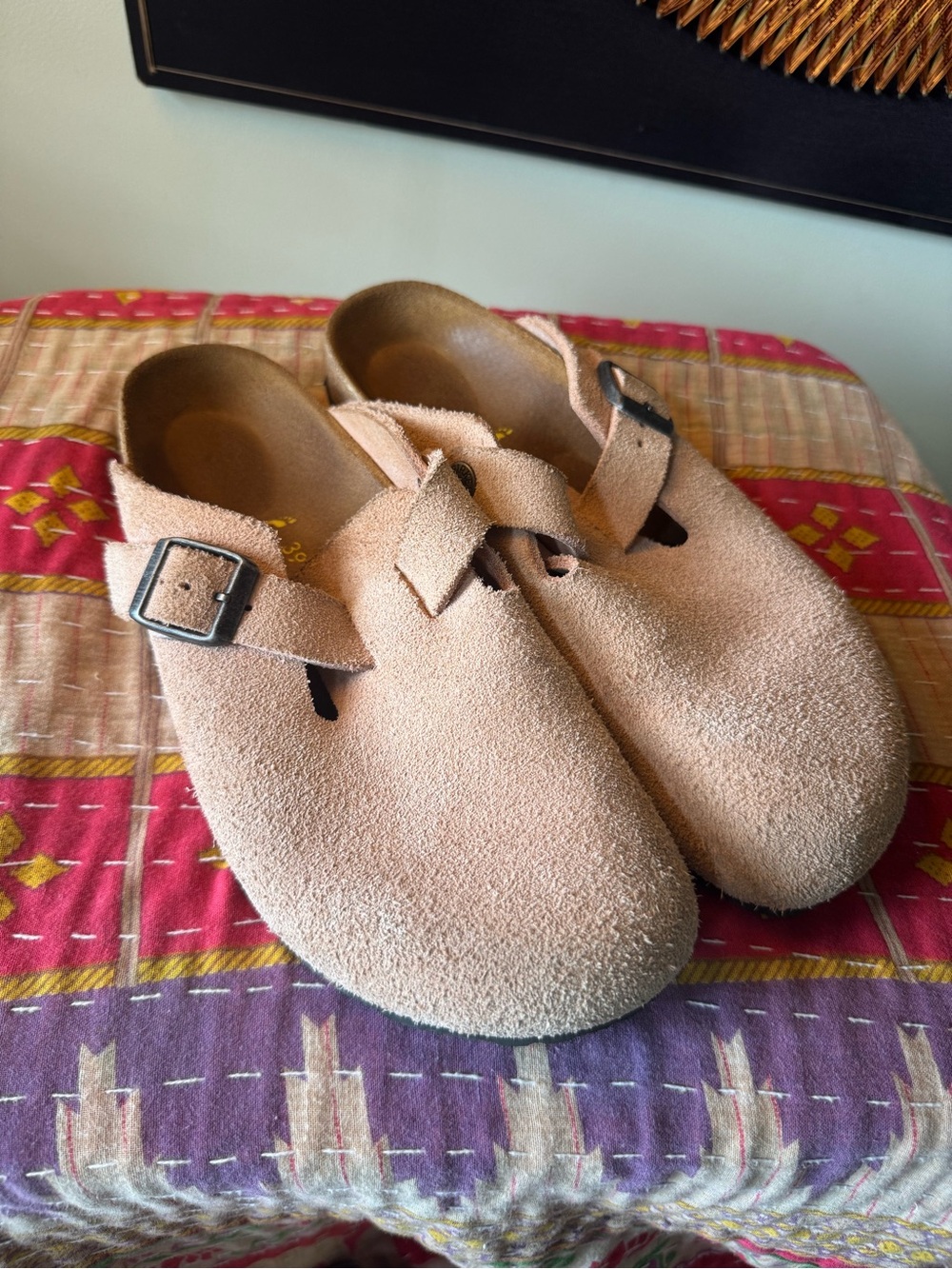 Birkenstock Boston Clog Pink 39/8 - Picture 2 of 13